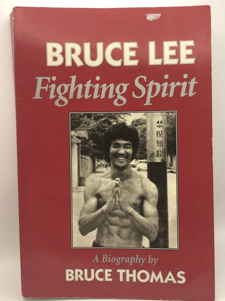 Bruce Lee Fighting Spirit- Softcover Book (1994)